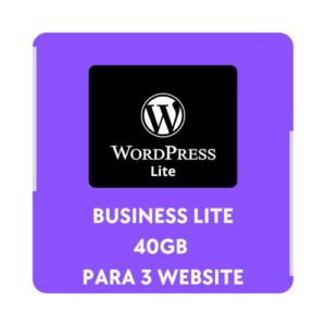 Hosting WordPress Business Lite 40GB