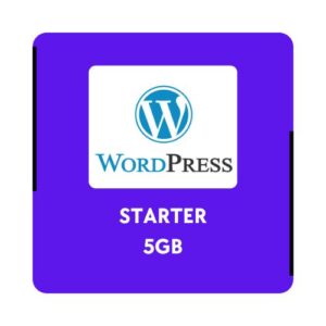 Hosting WordPress Starter 5GB